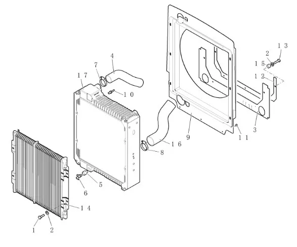 87410099 - Масляный радиатор